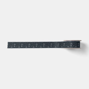 Galaxy pattern satin ribbon