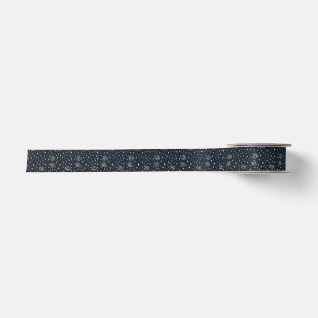 Galaxy pattern satin ribbon (Front)