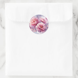 Galaxy Peony Stickers