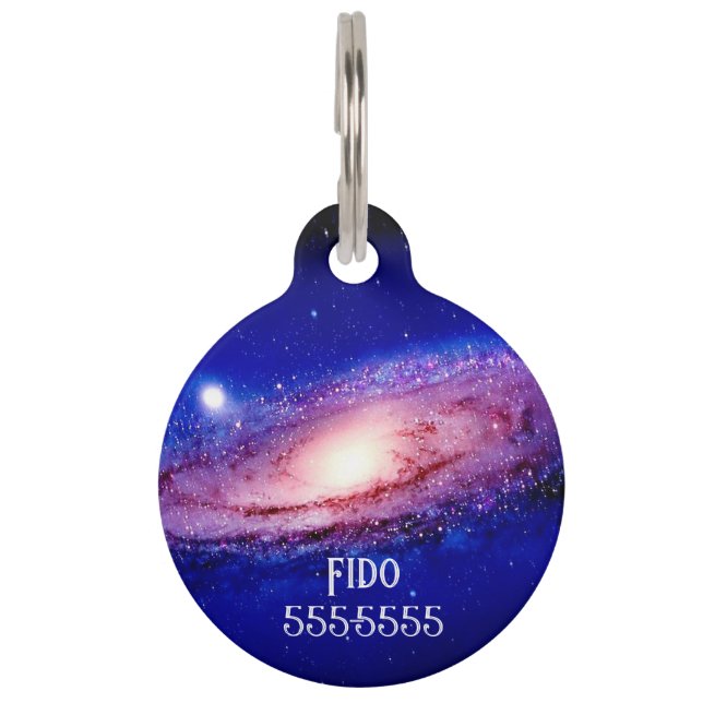 Galaxy Pet ID Tag (Front)