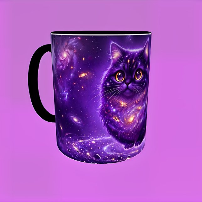 Galaxy Plump Cat Mug (Creator Uploaded)
