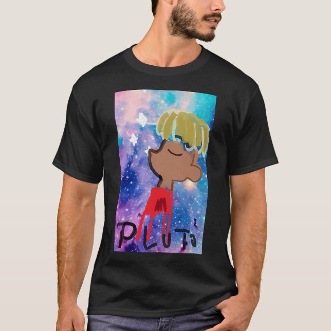 Galaxy   Pluto T-Shirt (Front)