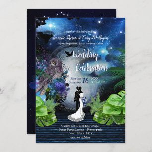 Galaxy Portal Wedding Invitation