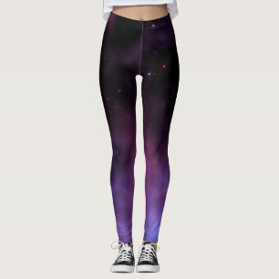 Galaxy print legging