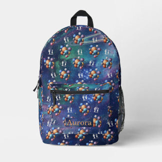 Galaxy Printed Backpack