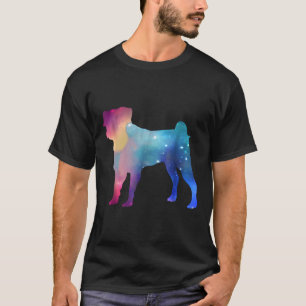 Galaxy Pug Space And Stars Lover Gift T-Shirt