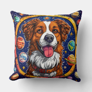 Galaxy Puppy for Home & Room Decoration Cushion