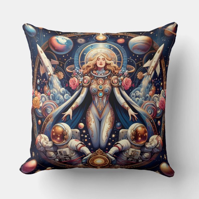 Galaxy Queen Cushion (Front)