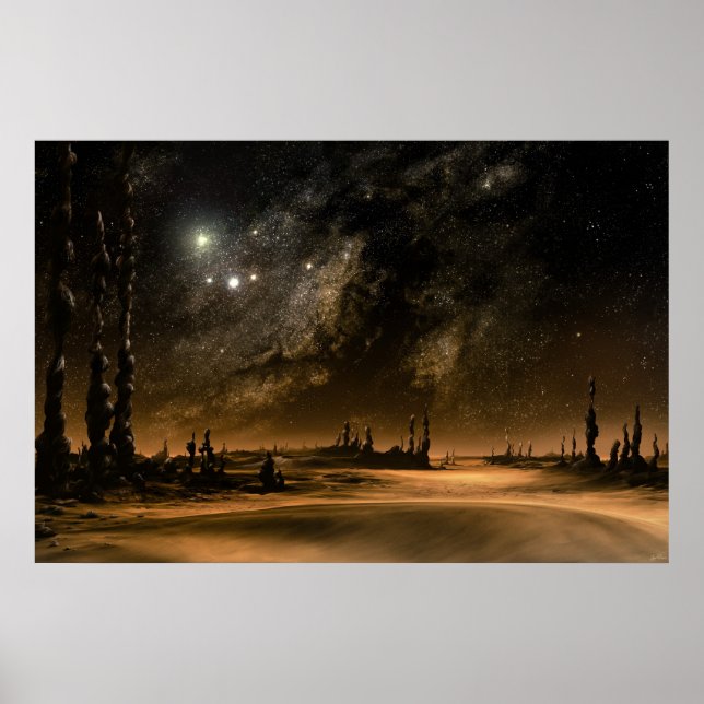 Galaxy Rise Poster (Front)