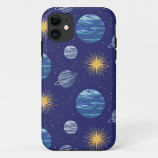 Galaxy seamless pattern design Case-Mate iPhone case