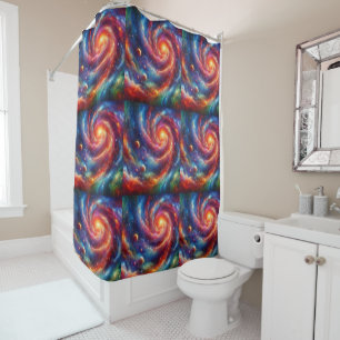 Galaxy Shower Curtain