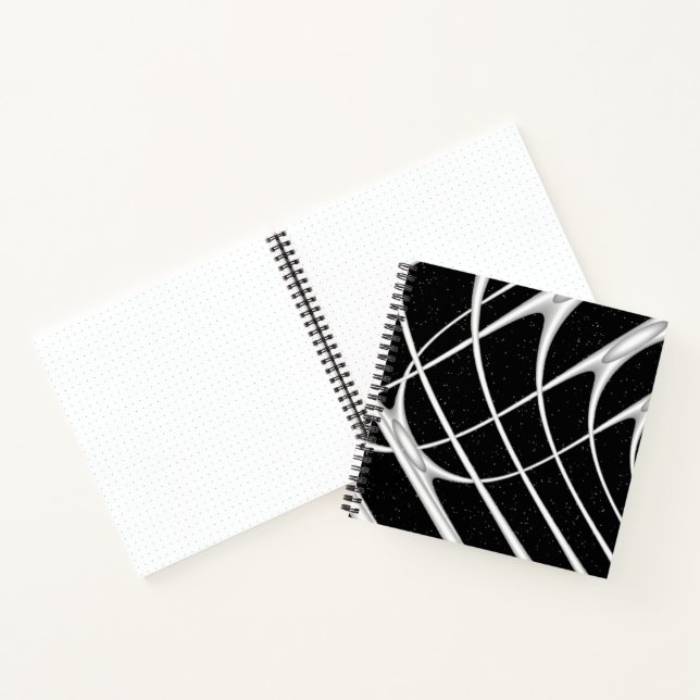 Galaxy Space Design Notebook (Inside)