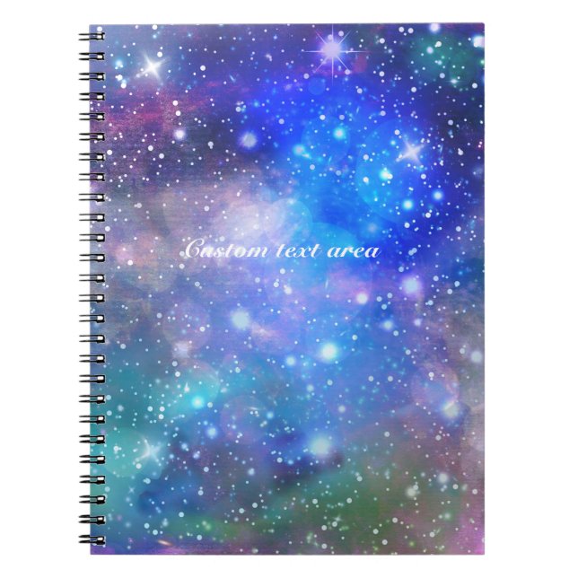 Galaxy Space Journal Paper Notebook (Front)