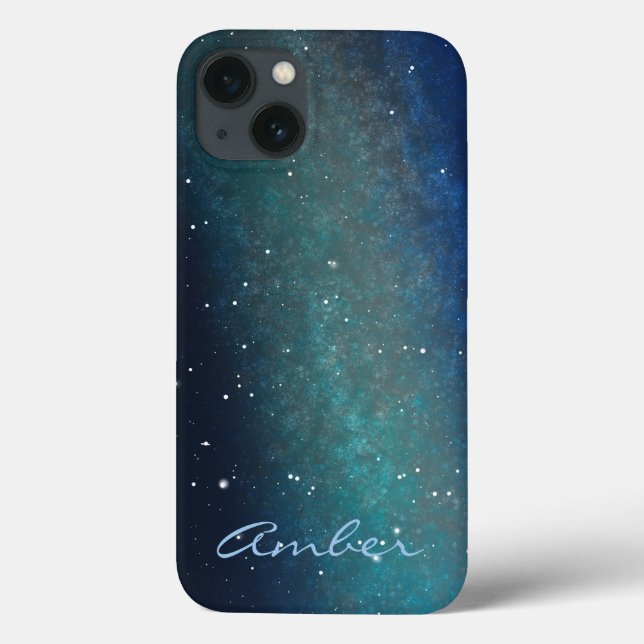 Galaxy Space Nebula Night Sky Personalised Case-Mate iPhone Case (Back)