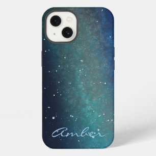 Galaxy Space Nebula Night Sky Personalised iPhone 13 Case