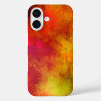 Galaxy Spray Paint Effect iPhone 16 Case