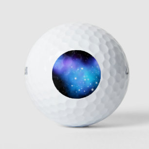 Galaxy Starlight Space Clouds Golf Balls