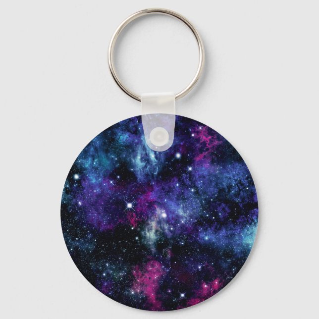 Galaxy Stars 3 Key Ring (Front)