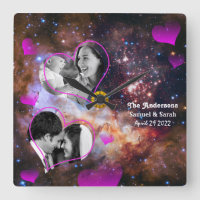 Galaxy Stars Anniversary, Wedding Photo Collage