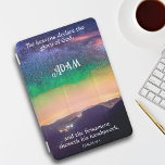 Galaxy Stars Celestial Psalm 19:1 Scripture iPad Mini Cover<br><div class="desc">Elevate your iPad's style with our customisable cover adorned with a mesmerising night sky scene overlooking the majestic Rocky Mountains. Immerse yourself in the beauty of Bible verse from Psalm 19:1, personalised with your name and favourite verse, as you embark on your daily adventures. Crafted with meticulous detail and premium...</div>