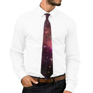 Galaxy Stars Nightsky Milky Way Space Neck Tie