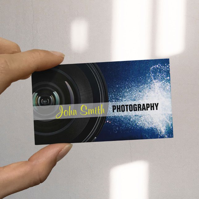 Galaxy stars photography business card (Creator Uploaded)