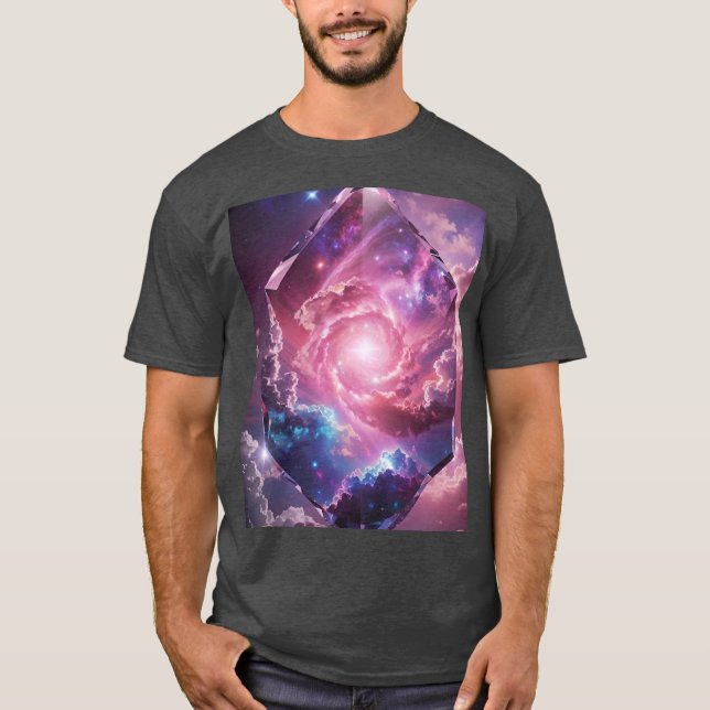 galaxy stars univers T-Shirt (Front)