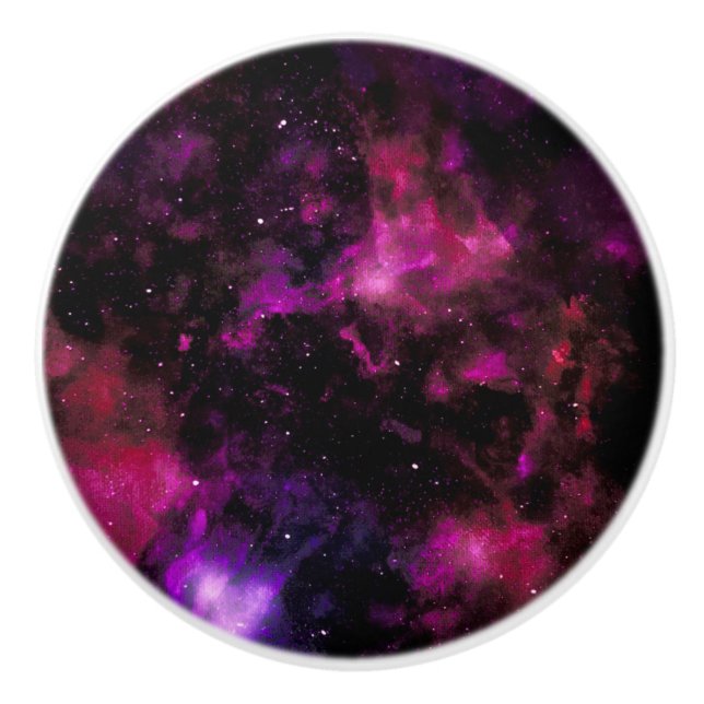 Galaxy Travel Knobs | Space | Night Skies (Front)