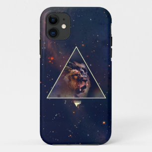 Galaxy Triangle Lion Head - Trendium Authentic Case-Mate iPhone Case