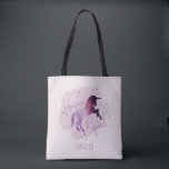Galaxy unicorn squad tote bag<br><div class="desc">Pink and purple galaxy unicorn squad design, the perfect gift for the magical glitter lover in your life. Ideal for girls, boys and tweens. If your children love glitter, sparkles, llama, alpaca, sloths and all things magical, this could be the perfect birthday, thanksgiving, Christmas, back to school, teacher gift /...</div>