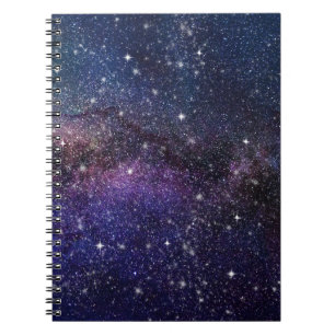 Galaxy, Universe, Men & Women, Space Pattern Notebook