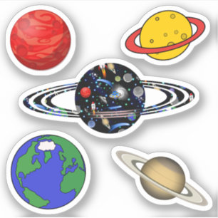 Galaxy Universe - Planets Scrap Book