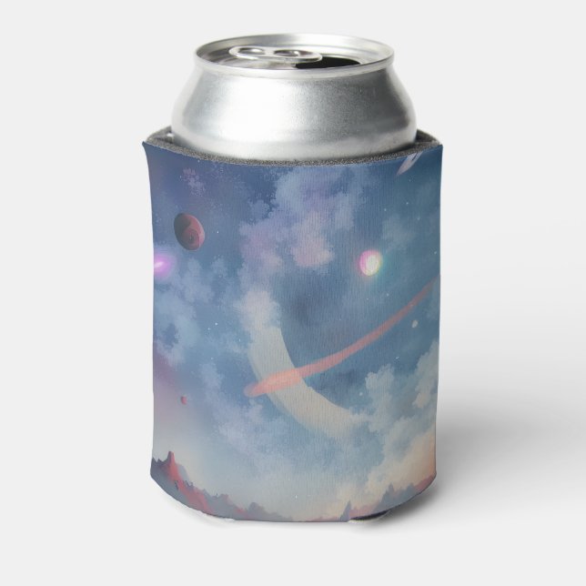 Galaxy, Universe, Stars, Outer Space     Can Cooler (Can Back)