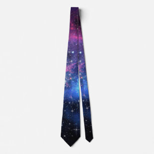 Galaxy, Universe, Stars, Outer Space Gift Pattern Tie