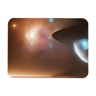 Galaxy, Universe, Stars, Outer Space Magnet