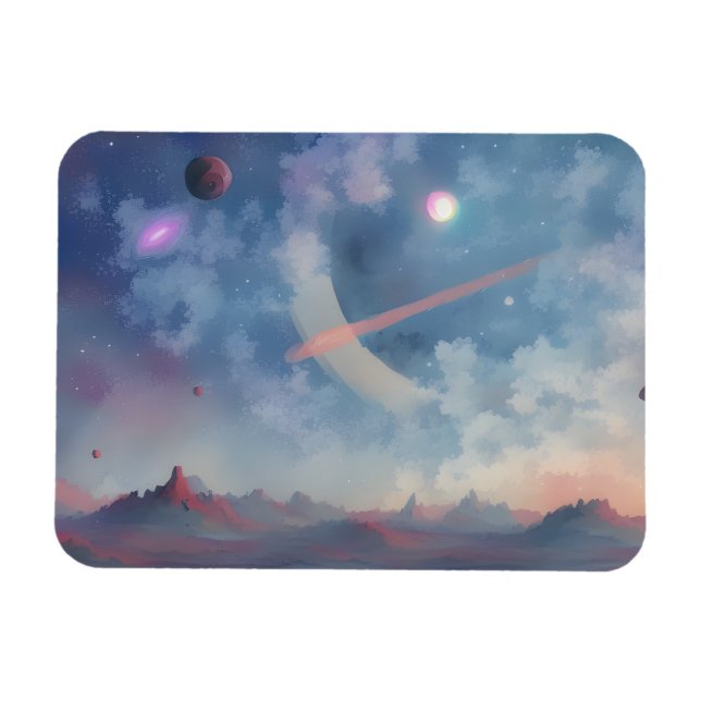 Galaxy, Universe, Stars, Outer Space     Magnet (Horizontal)