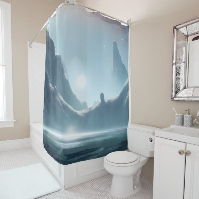 Galaxy, Universe, Stars, Outer Space   Shower Curtain (In Situ)
