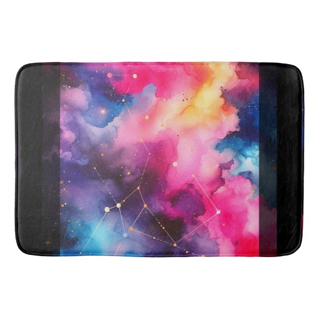 Galaxy Veil Bath Mat (Front)