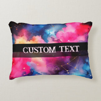 Galaxy Veil Decorative Cushion