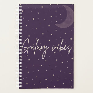 Galaxy Vibes spiral planner Cosmic