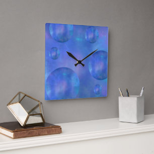 Galaxy wall clock