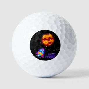 Galaxy Wanderer Insulated Tumbler Golf Balls
