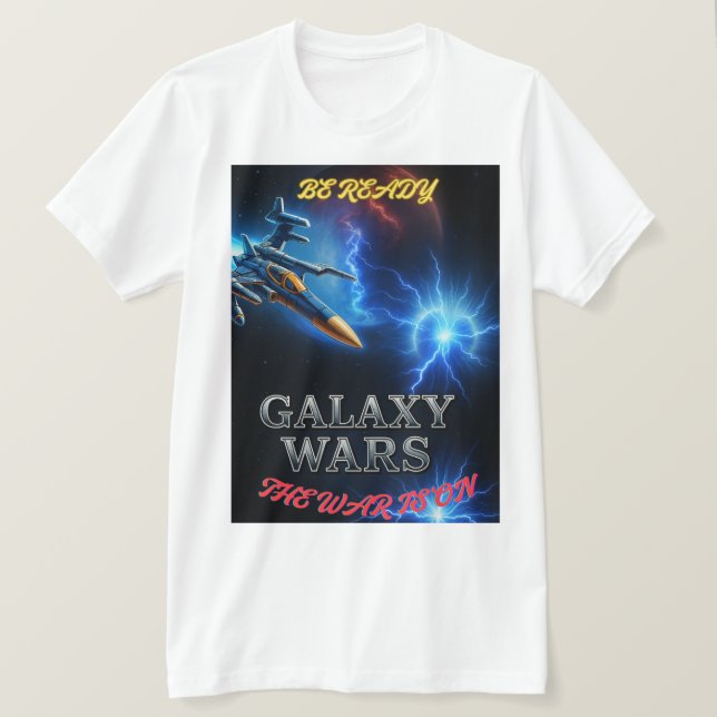 Galaxy war theme t shirt (Design Front)