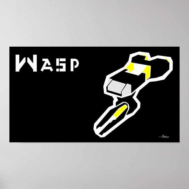 Galaxy Wasp Poster (Front)