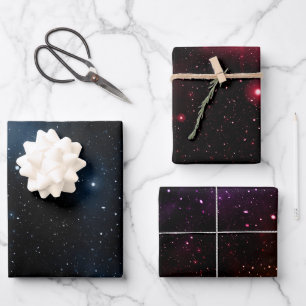 Galaxy Wrapping Paper Sheet