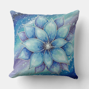 GalaxyMistFlower Cushion