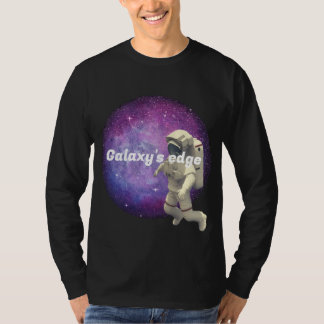 Galaxy's edge Cool space image l Black T-Shirt