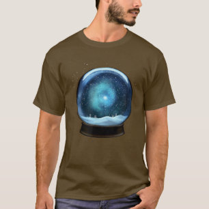 Galay in a snow globe artistic space inspired  T-Shirt