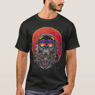Galay Planet Astronomy Space Cool Animal Monkey As T-Shirt
