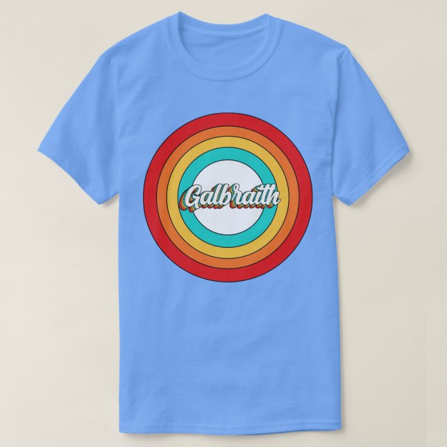 Galbraith Name Shirt Vintage Galbraith Circle (Design Front)